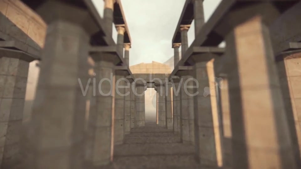 3D Ancient Greek Temple Videohive 16181044 Motion Graphics Image 7