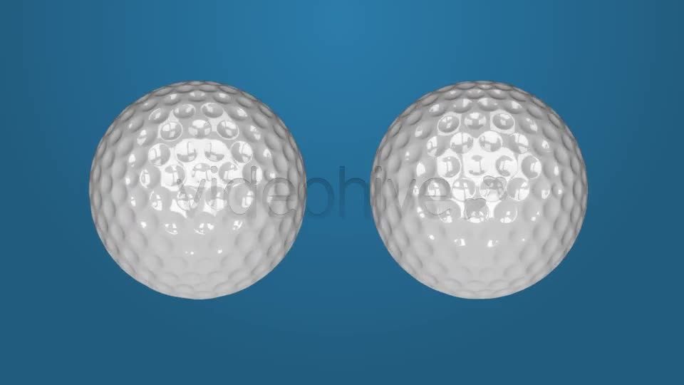 3D Animated Golf Ball Videohive 7751583 Motion Graphics Image 1
