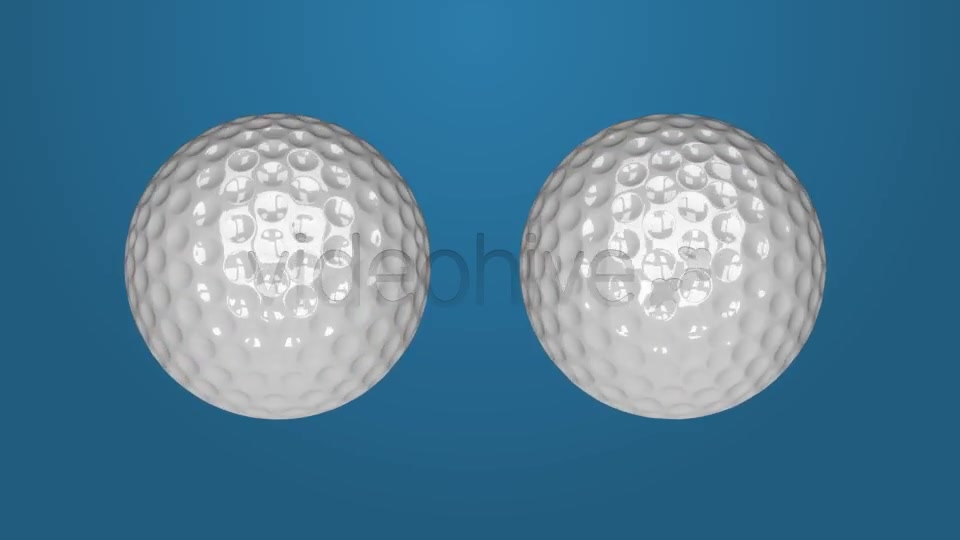 3D Animated Golf Ball Videohive 7751583 Motion Graphics Image 2