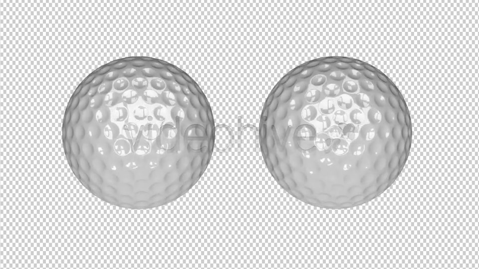3D Animated Golf Ball Videohive 7751583 Motion Graphics Image 5