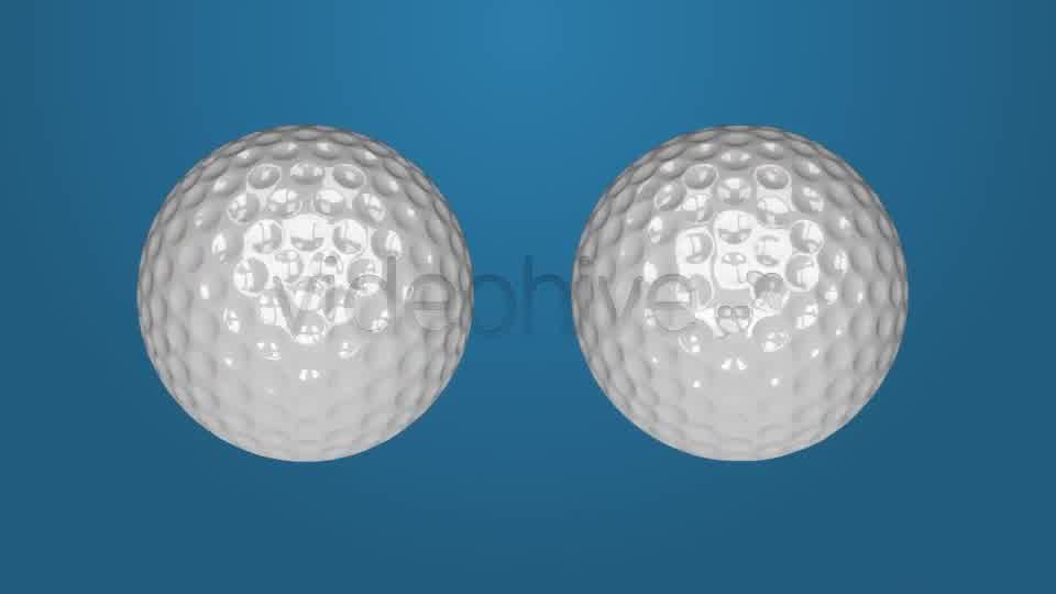 3D Animated Golf Ball Videohive 7751583 Motion Graphics Image 9
