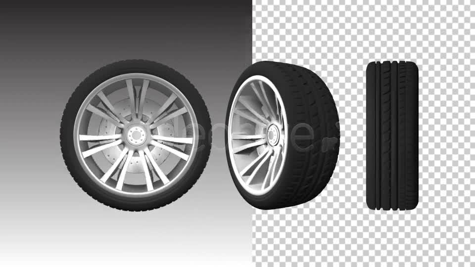 3D Animated Wheel 2 Videohive 6834668 Motion Graphics Image 9