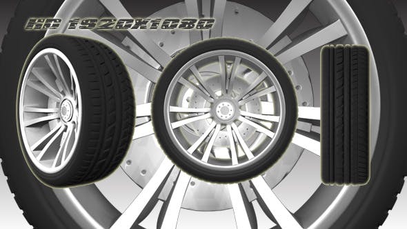 3D Animated Wheel 2 - Videohive 6834668 Download