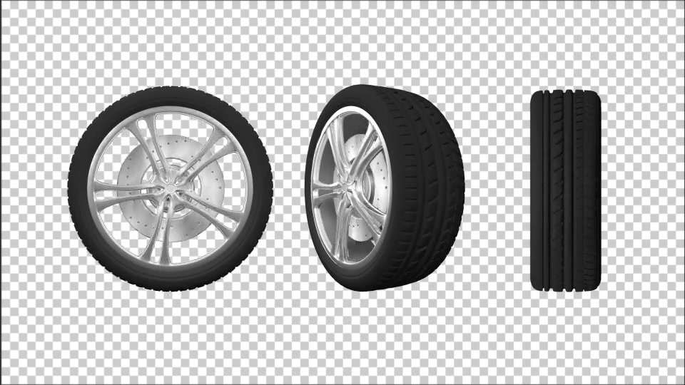 3D Animated Wheel 3 Videohive 7348372 Motion Graphics Image 5