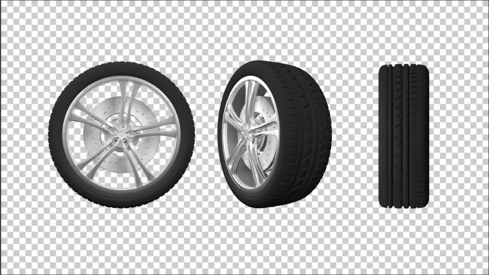 3D Animated Wheel 3 Videohive 7348372 Motion Graphics Image 7