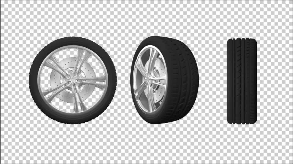 3D Animated Wheel 3 Videohive 7348372 Motion Graphics Image 8