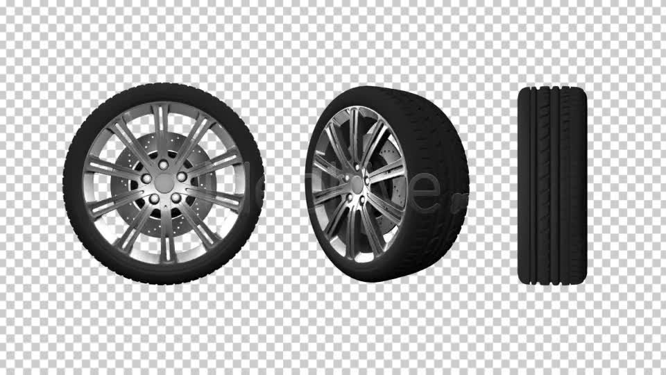 3D Animated Wheel 4 Videohive 7605298 Motion Graphics Image 8