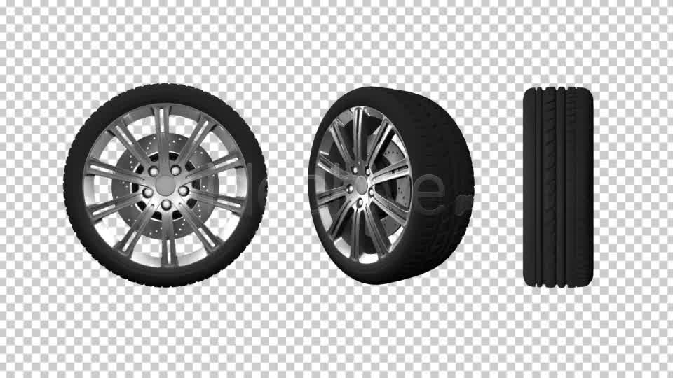 3D Animated Wheel 4 Videohive 7605298 Motion Graphics Image 9