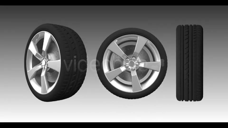 3D Animated Wheel Videohive 6481389 Motion Graphics Image 4
