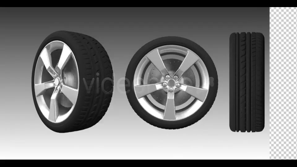3D Animated Wheel Videohive 6481389 Motion Graphics Image 5