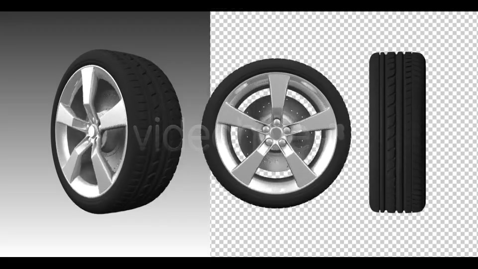 3D Animated Wheel Videohive 6481389 Motion Graphics Image 7