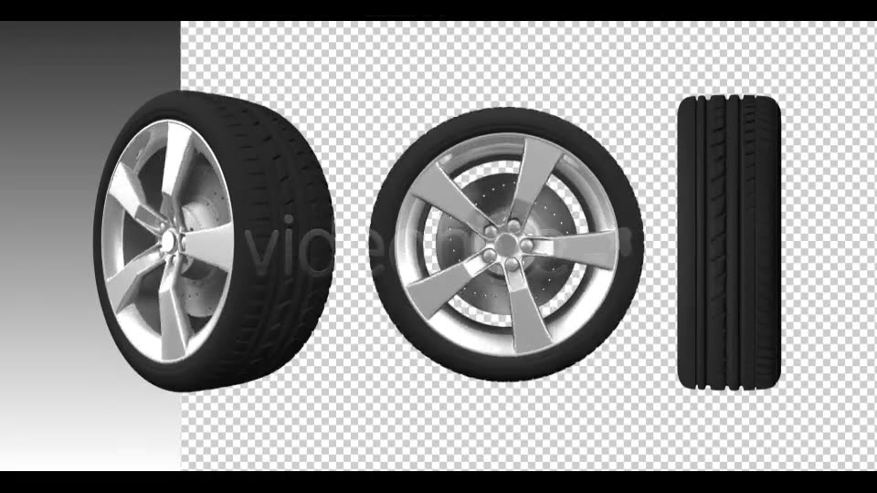 3D Animated Wheel Videohive 6481389 Motion Graphics Image 8