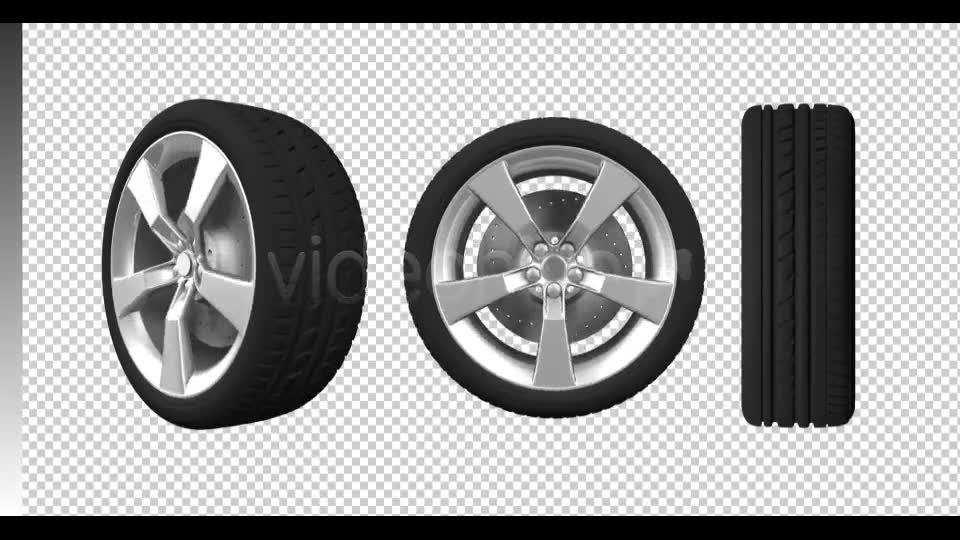 3D Animated Wheel Videohive 6481389 Motion Graphics Image 9