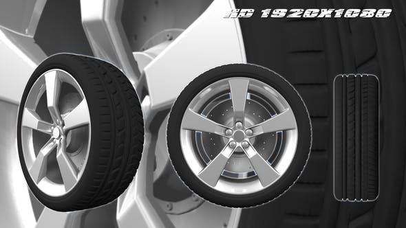 3D Animated Wheel - Download Videohive 6481389
