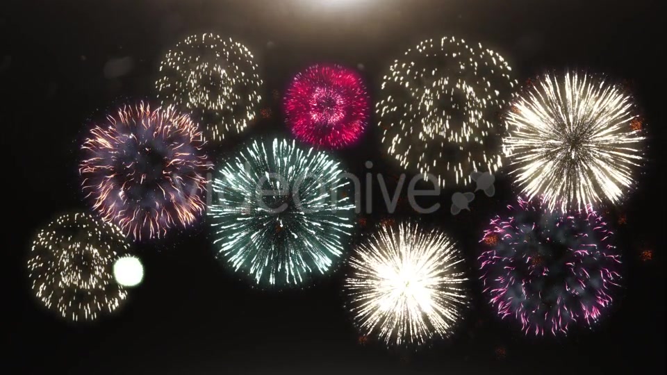 3D Animation of Fireworks Videohive 21183874 Motion Graphics Image 4
