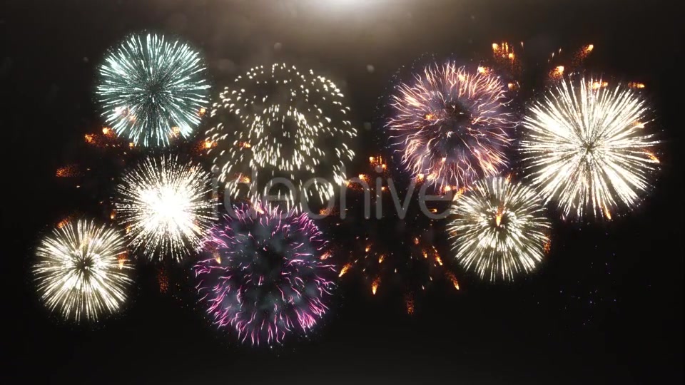 3D Animation of Fireworks Videohive 21183874 Motion Graphics Image 6
