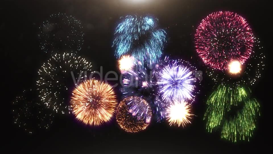3D Animation of Fireworks Videohive 21183874 Motion Graphics Image 7