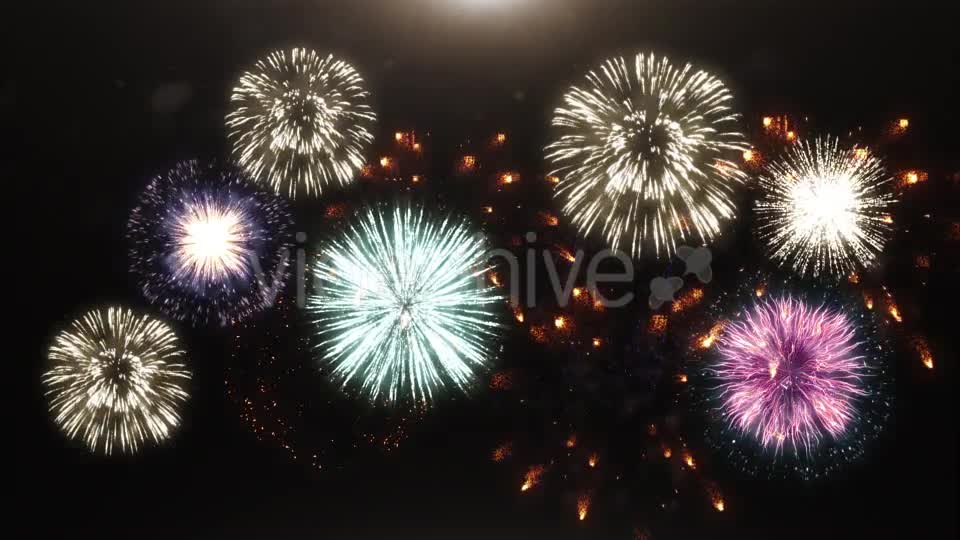 3D Animation of Fireworks Videohive 21183874 Motion Graphics Image 8