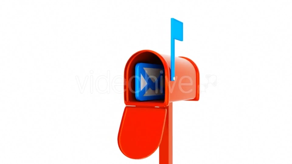 3D Animation Of Mailbox With Mail Videohive 17415404 Motion Graphics Image 3