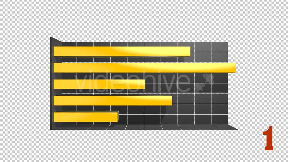 3D Bar Chart Growing 3 Scene Videohive 17922497 Motion Graphics Image 3