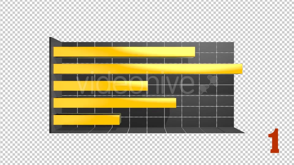 3D Bar Chart Growing 3 Scene Videohive 17922497 Motion Graphics Image 4