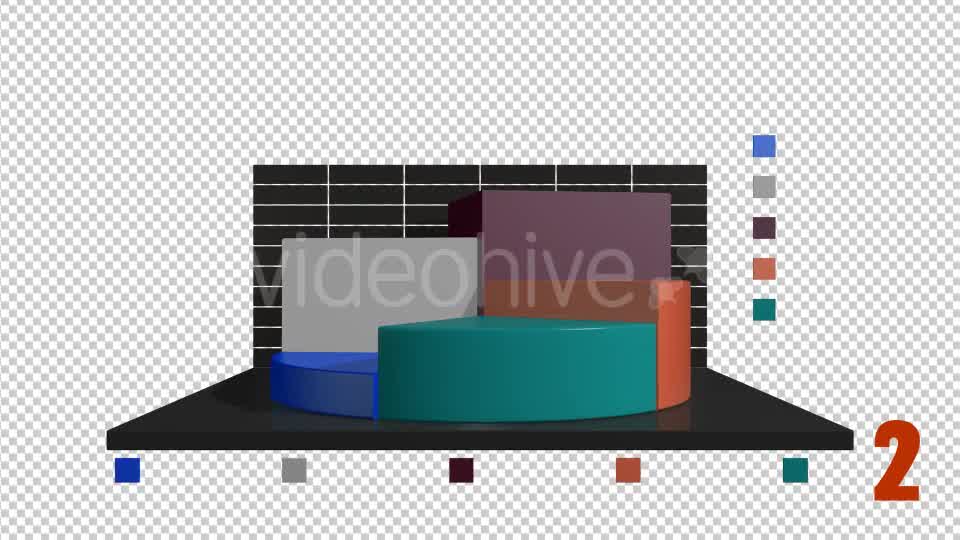 3D Bar Chart Growing 3 Scene Videohive 17922497 Motion Graphics Image 8