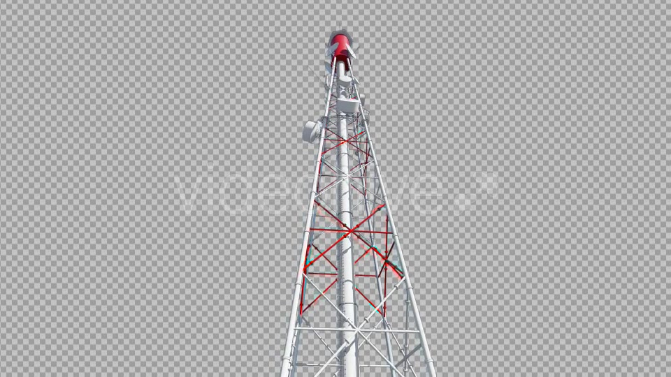 3D Broadcast Tower Videohive 19099719 Motion Graphics Image 4