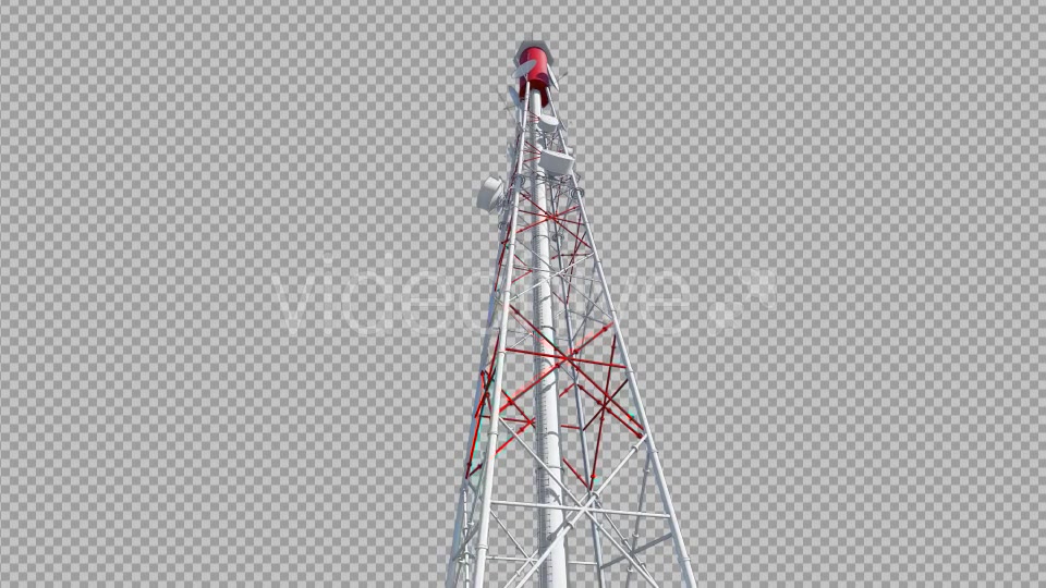 3D Broadcast Tower Videohive 19099719 Motion Graphics Image 5