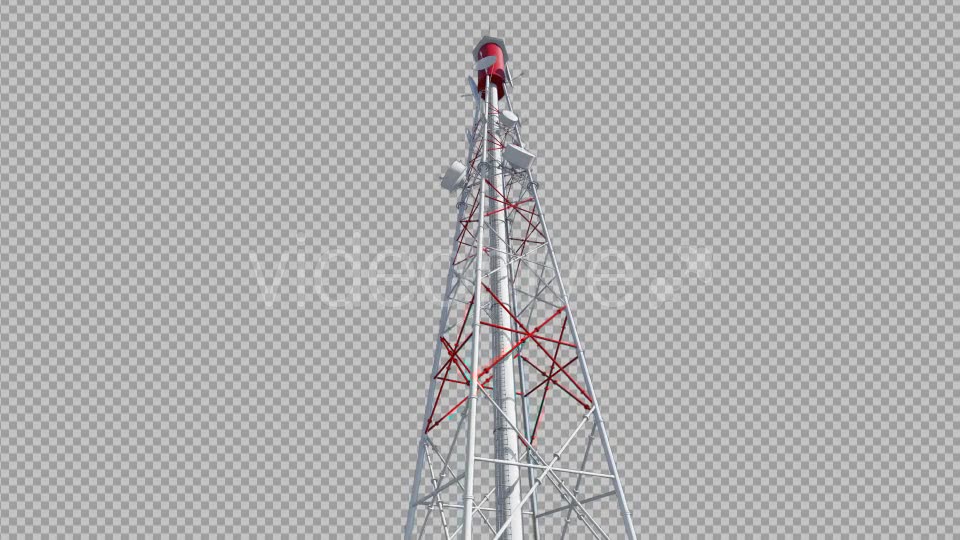 3D Broadcast Tower Videohive 19099719 Motion Graphics Image 6