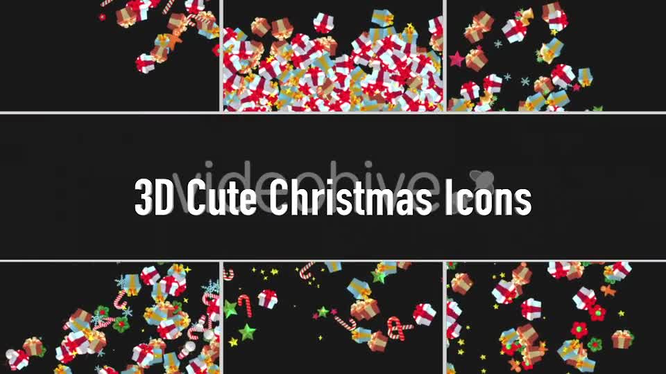 3D Christmas Gifts Transition Videohive 19036073 Motion Graphics Image 1