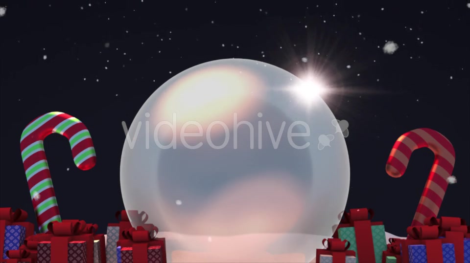 3D Christmas Snow Globe and Gifts Videohive 19086550 Motion Graphics Image 10