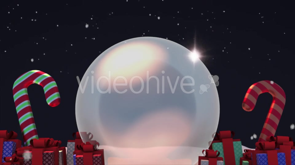 3D Christmas Snow Globe and Gifts Videohive 19086550 Motion Graphics Image 11