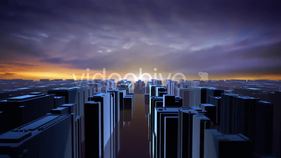 3D city Videohive 20008439 Motion Graphics Image 1