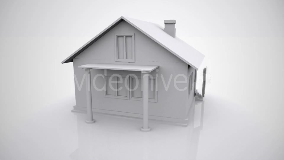 3D Construction House Door Open Videohive 14906404 Motion Graphics Image 5