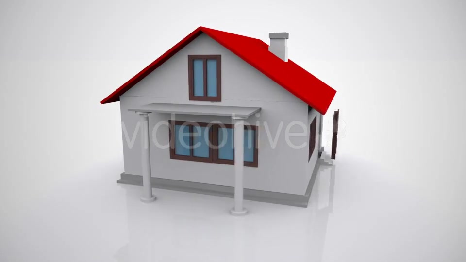 3D Construction House Door Open V2 Videohive 15082740 Motion Graphics Image 5