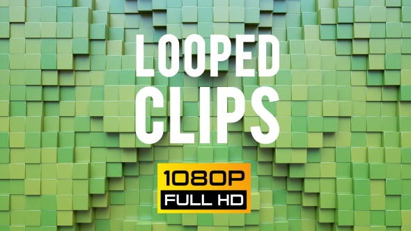 3d Cube Blocks Backgrounds 12 - Download Videohive 19753168