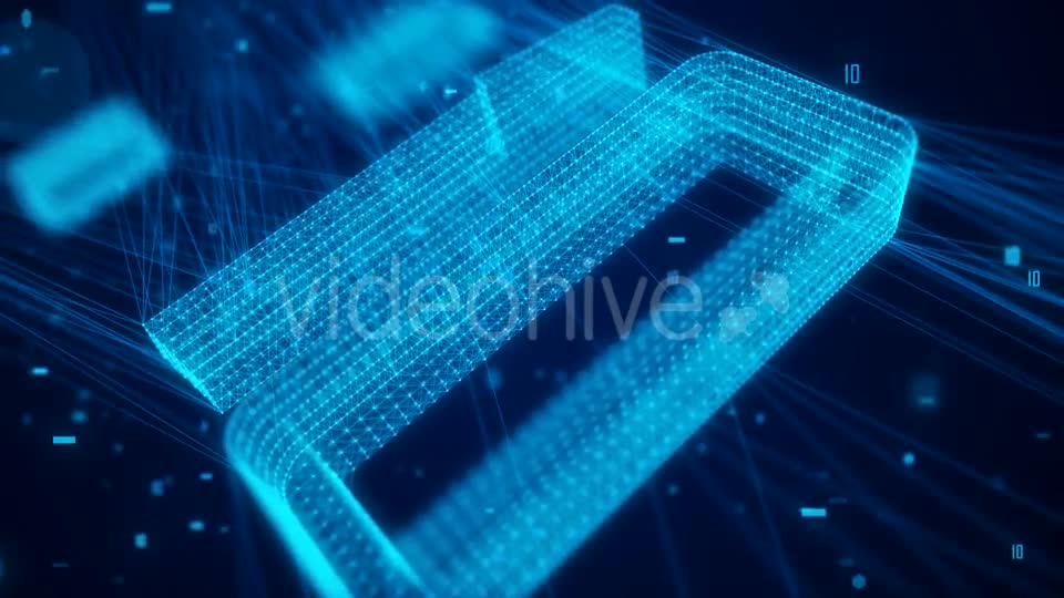 3D Digital High Tech Network Countdown Videohive 21305384 Motion Graphics Image 1