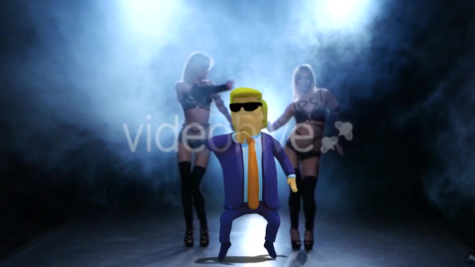 3D Donald Trump Dancing Videohive 20775932 Motion Graphics Image 5