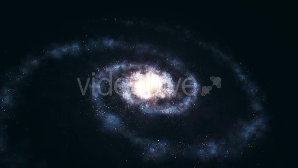 3D Galaxy | Spiral Two Arms Galaxy Animation Videohive 19582779 Motion Graphics Image 1