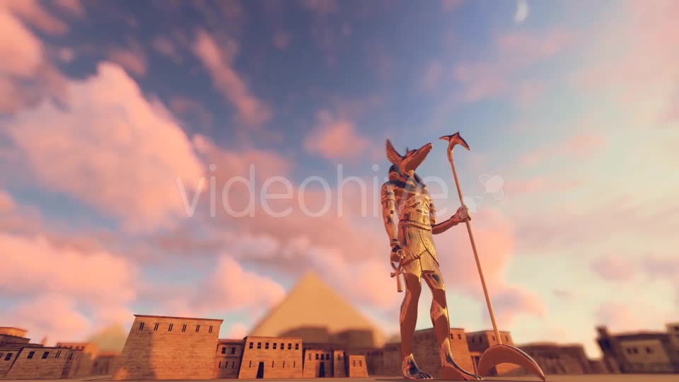 3D Gods of Ancient Egypt Anubis Videohive 16795071 Motion Graphics Image 1