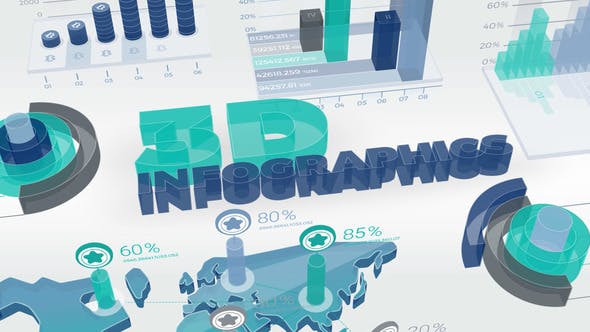 3D Graphs And Charts Video Collection - 22362698 Download Videohive