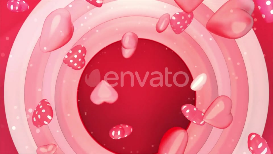 3D Hearts Space Videohive 23213990 Motion Graphics Image 10
