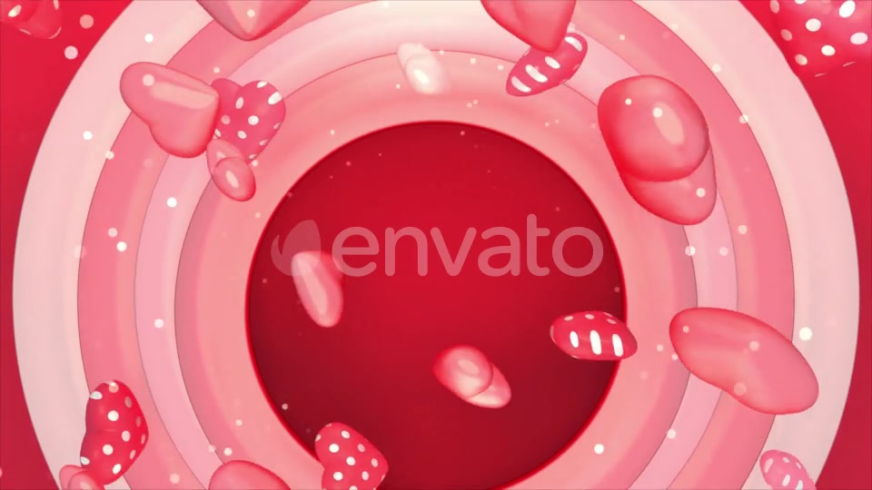 3D Hearts Space Videohive 23213990 Motion Graphics Image 11