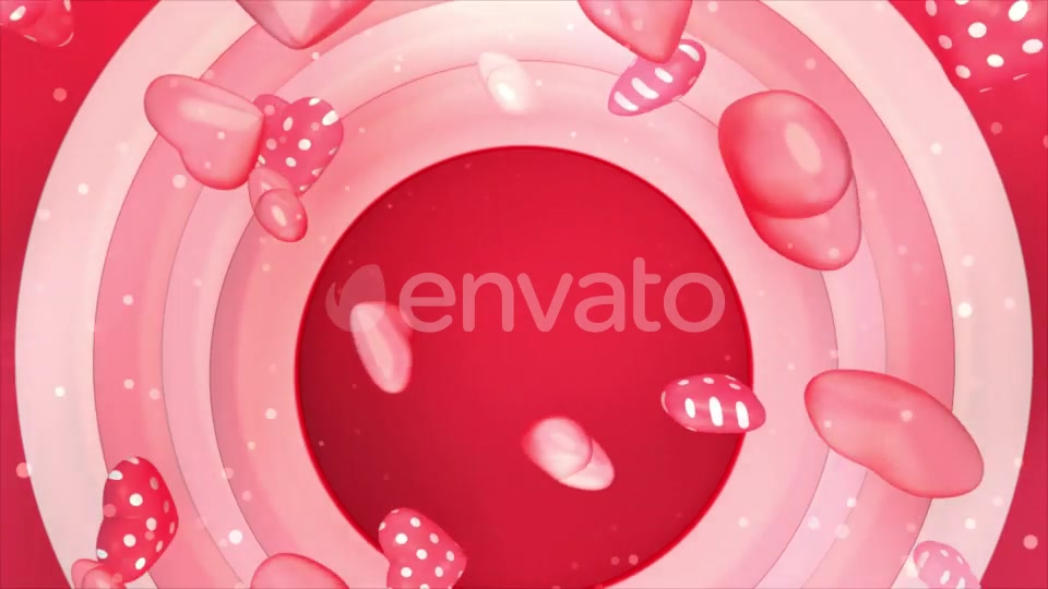 3D Hearts Space Videohive 23213990 Motion Graphics Image 7