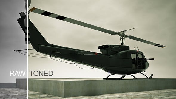3D Helicopter With Navigational Lights - 7948398 Videohive Download