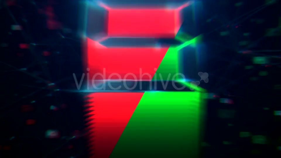 3D High Tech Plexus Countdown Videohive 21172228 Motion Graphics Image 7