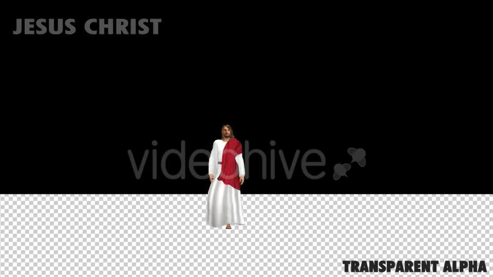 3D Jesus Christ Walking Animation Videohive 19724171 Motion Graphics Image 1