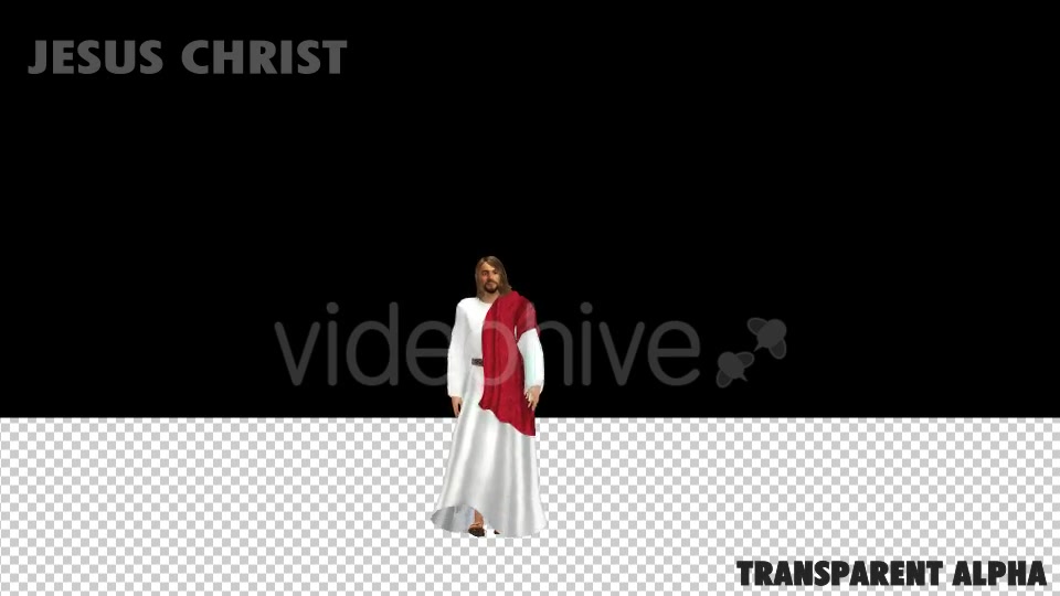 3D Jesus Christ Walking Animation Videohive 19724171 Motion Graphics Image 3