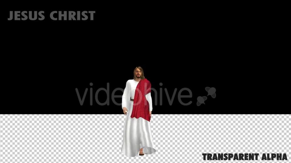 3D Jesus Christ Walking Animation Videohive 19724171 Motion Graphics Image 4