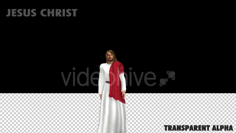 3D Jesus Christ Walking Animation Videohive 19724171 Motion Graphics Image 5